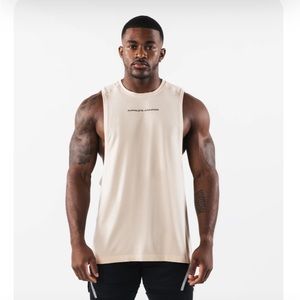 Alphalete Airtech Cutoff Large Beige.